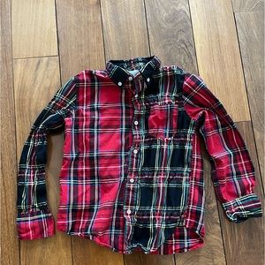 Crewcuts plaid shirt